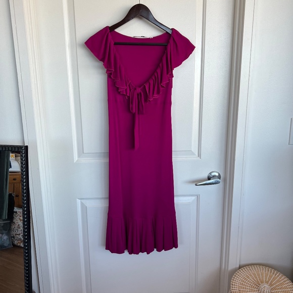 Diane von Fustenberg Pink Dress, size 0 - Picture 3 of 16
